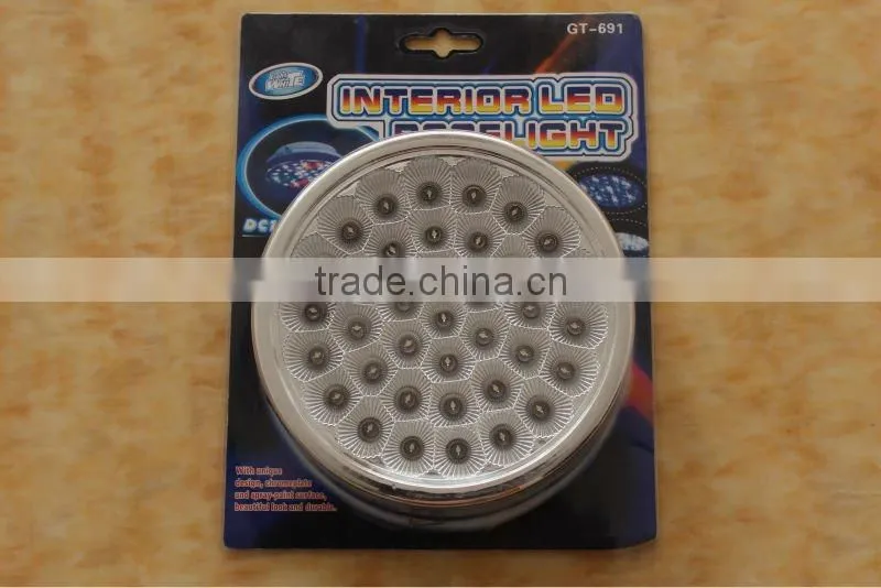 12/24V round led car roof light