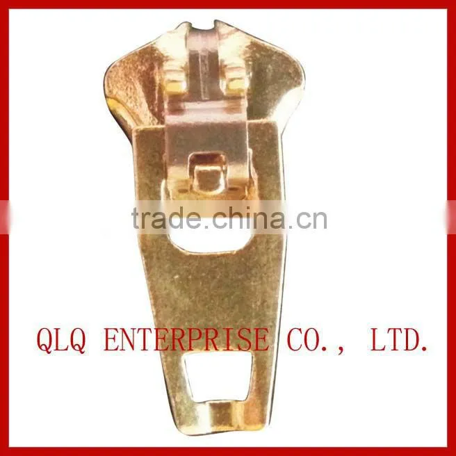 Leather zipper slider