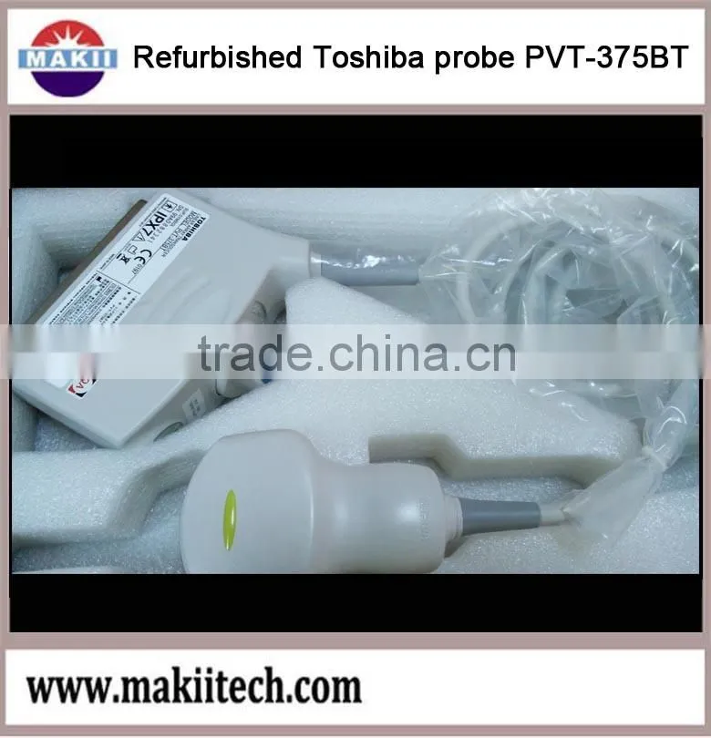 Refurbished Toshiba ultrasound scan probe PVT-375BT doppler color transducer for Xario Aplio