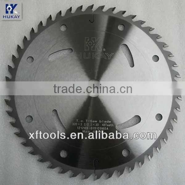 TCT disk for cutting wood