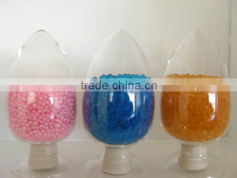 blue and orange silica Gel