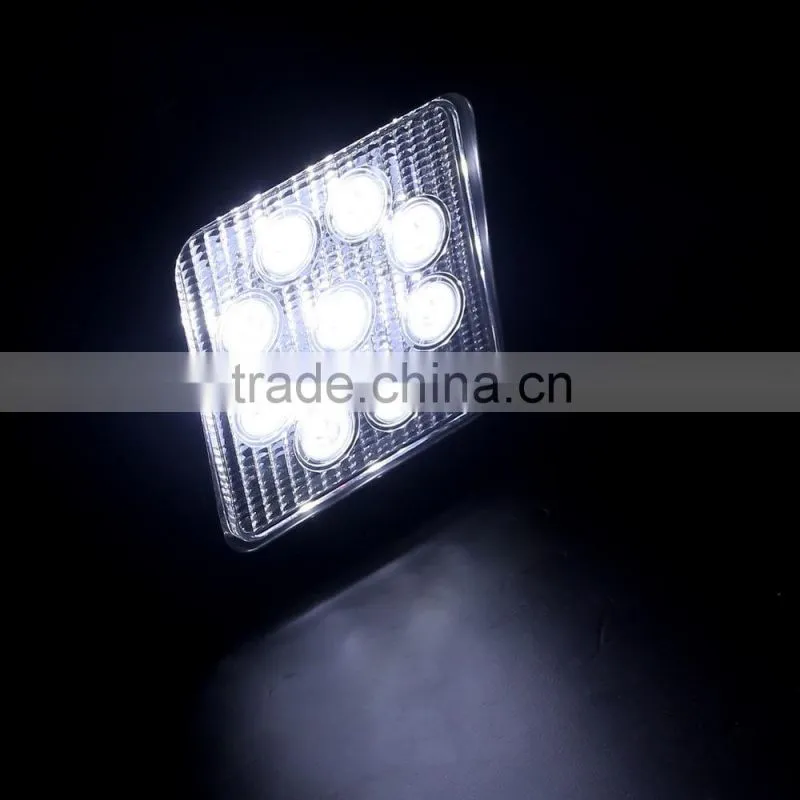 led work lamp 27w for tractor truck
