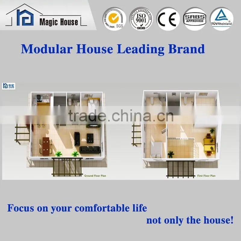 Patented Foam Cement Panel Prefabricated Villa House