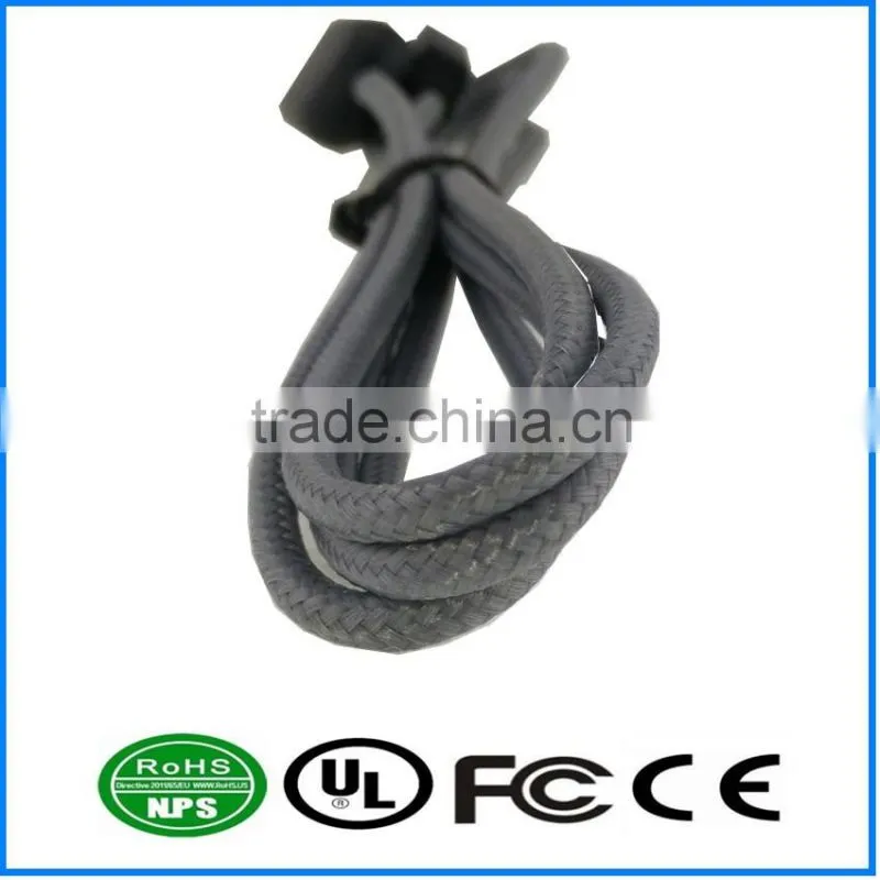 USB2.0 AM-Micro B Cable Braided Wire Sleeving/Sheathing High Speed Android Charging Cable Superspeed Datawire