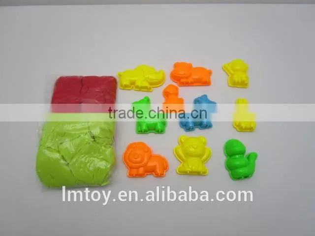 Never Dry Martion Sand in motion ,cookies cake motion sand with 7 sand mold
