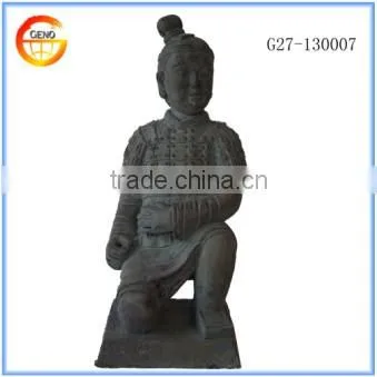 hot sale classical large garden statues of terracotta warriors garden decoration