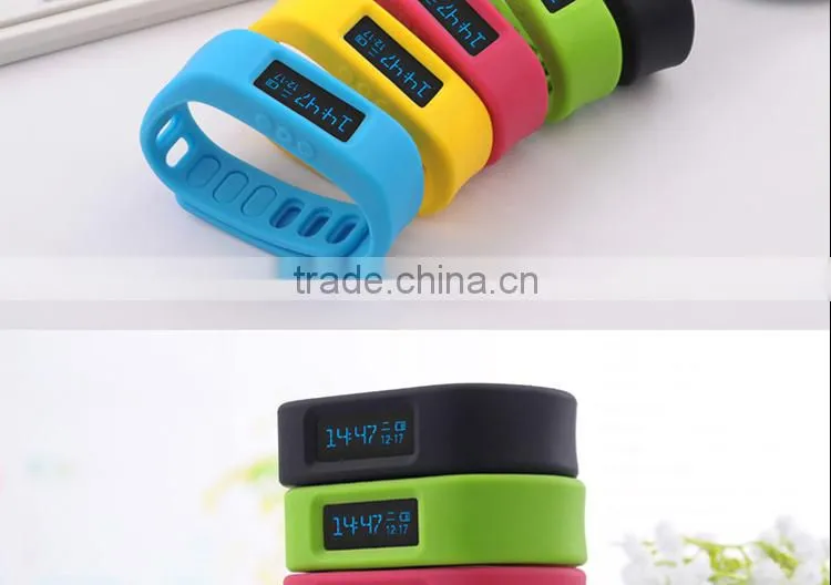bluetooth bracelet with OLED screen, bluetooth smart bracelet with vibration sms, bracelet bluetooth for running