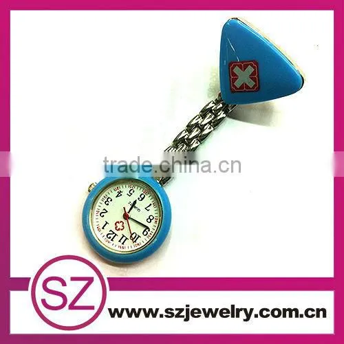 round face nursing pocket watch