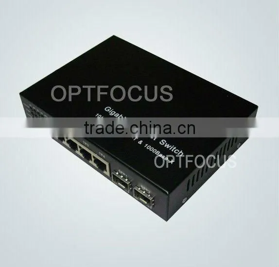 100M 8 SFP +1 RJ45 Optical Ethernet Switch with eight SFP ports