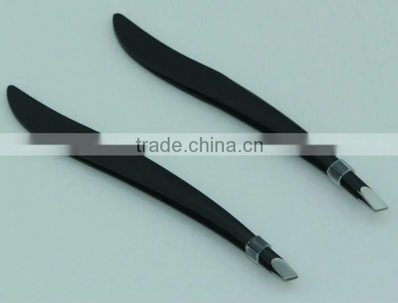 New Arrival Slim Metal Eyebrow Clip Removal Tweezer Make Up Tool