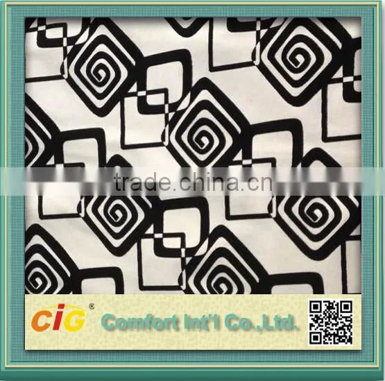Popular New Flocking Design PU Vinyl
