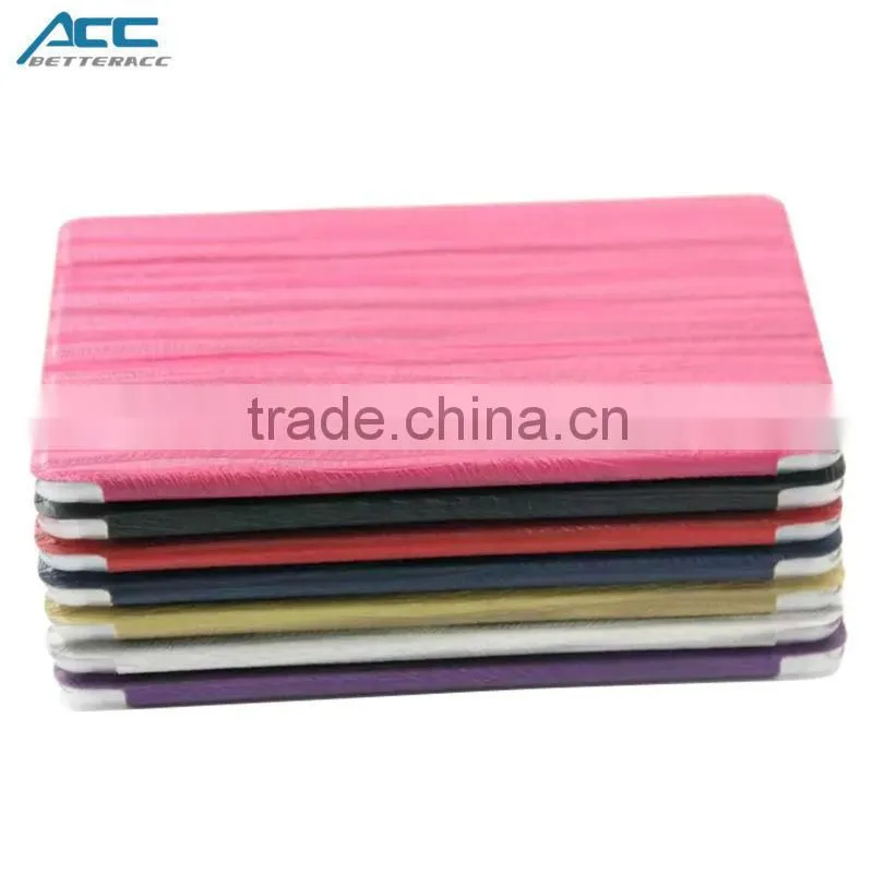 2014 Hot new style! Folding Leather case for iPad air 2