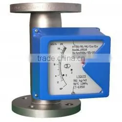 China manufacturer of metal tube rotameter for flow measurement