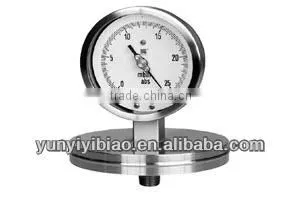 Stainless Steel Anti-corrosive Compound Diaphragm Pressure Gauge diaphragm pressure gauges