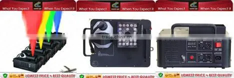 Professional 1500w LED moving head smoke machine in stage light