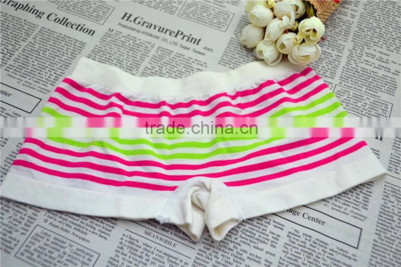 Girls underwear sets crop top and briefs underwear spandex shorts