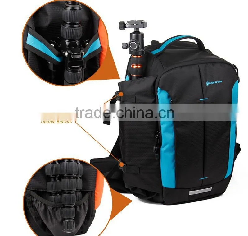 Professional High quality Waterproof Nylon Camera backpack Tripod Bag for dslr