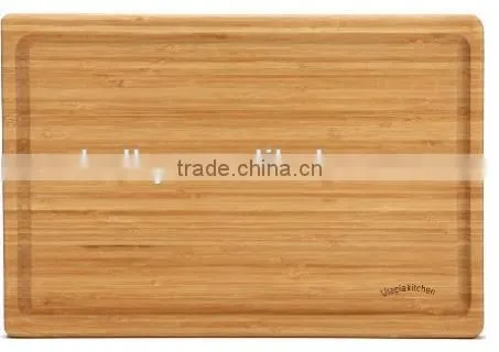 extra-large organic and eco-friendly bamboo pizza cutting board and chopping board set factory directly