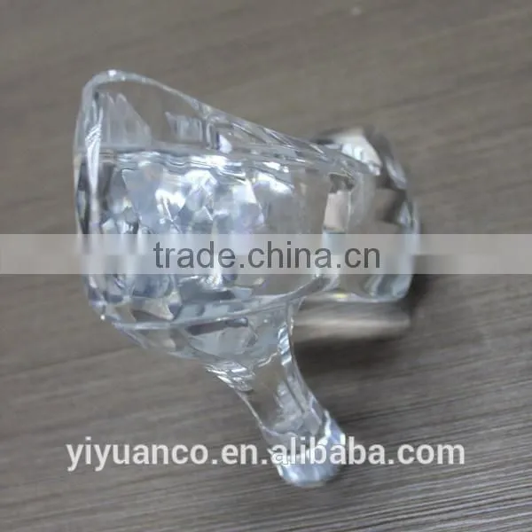 transparent crystal shoes with acrylic shoes