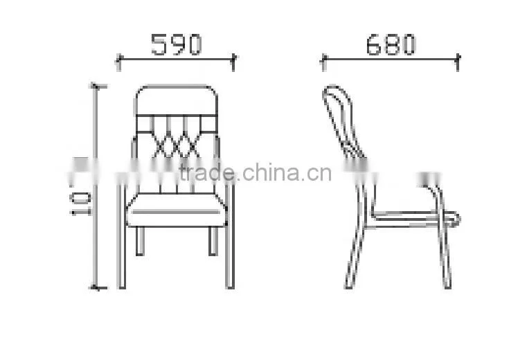 Furniture high back armrest ergonomic leather executive office chairs with wheels GZH-SJ1003
