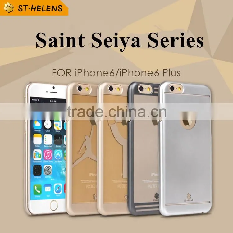 Saint Seiya series,environmental electroplating PC, For iphone 6/plus Style case cover,