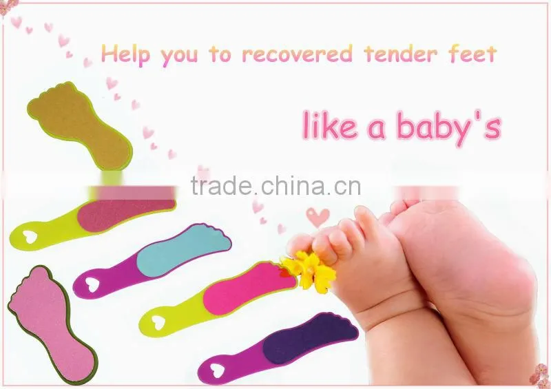 Callus remover New arrival electroplating colors handle good quality stainless steel pedicure foot file