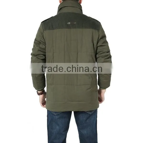 olive green mens military jacket