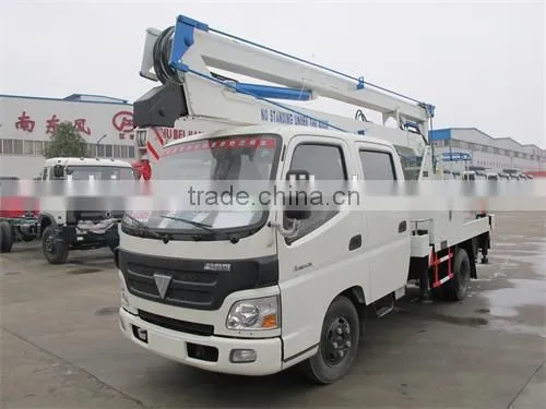 16M Aerial Platform FOTON truck loading platform