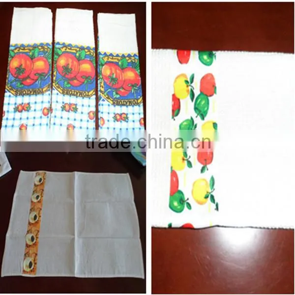 microfiber printed kitchen towel
