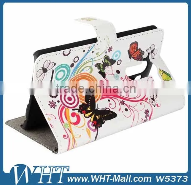 Print Design Leather Case Cover for LG G3, for LG G3 Phone Case Paypal Accepted