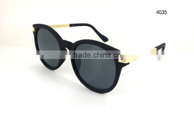 square with metal half frame mirror lens glasses