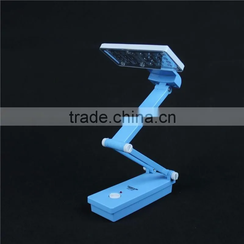 New Arrival LED Table Desk Lamp Plastic Rechargable Energy Saving Powerful Traditional Style