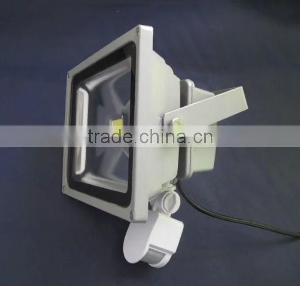 outdoor led flood light with pir sensor10W/20W/30W/50W with CE/RoHS