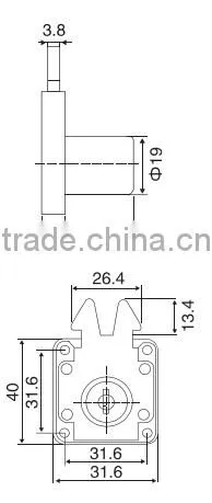 High Quality Cabinet Mailbox Drawer Wardrobe Cam locks, Push Lock