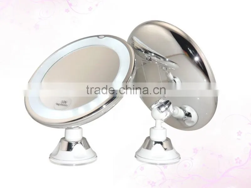 LED makeup mirror lighted Touch sensor mirror with adjustable lighting