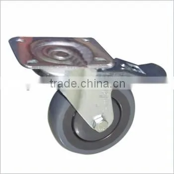 Iron Core Rubber Industrial Carts' Castor Wheels N191
