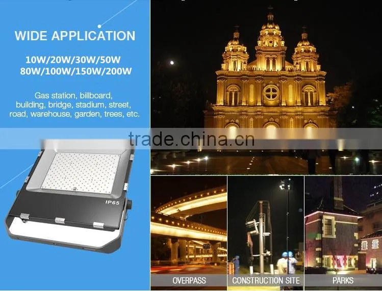 Energy saving 3years warranty 150w smd3030 led floodlight