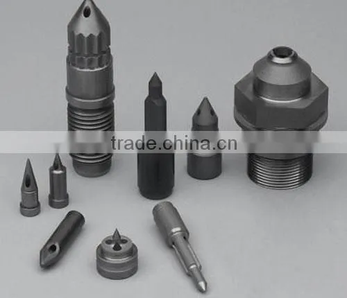 High quality precision tungsten carbide components mechanical nozzles seaming rollers