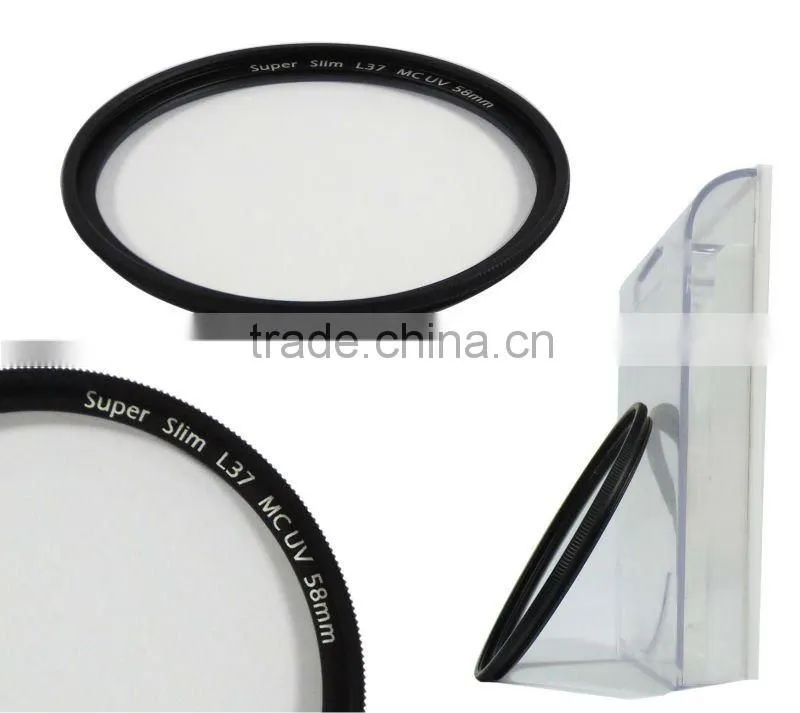 99% transmittance Super MC UV Hardened Optical Glass Filter