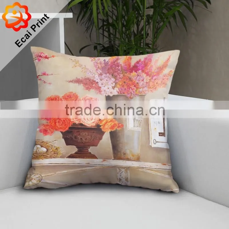 Good-looking personalized polyester cheap sublimated pillow cover