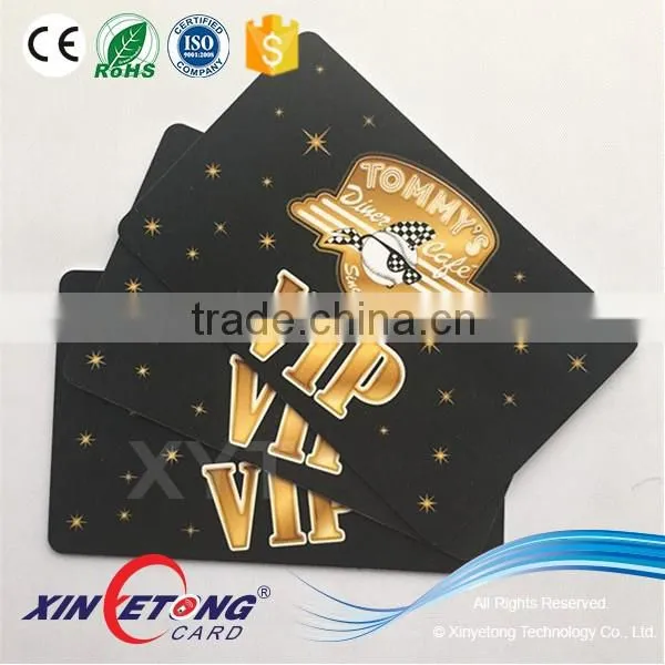 Customize Plastic membership card / PVC VIP Card/Plastic Barcode Card