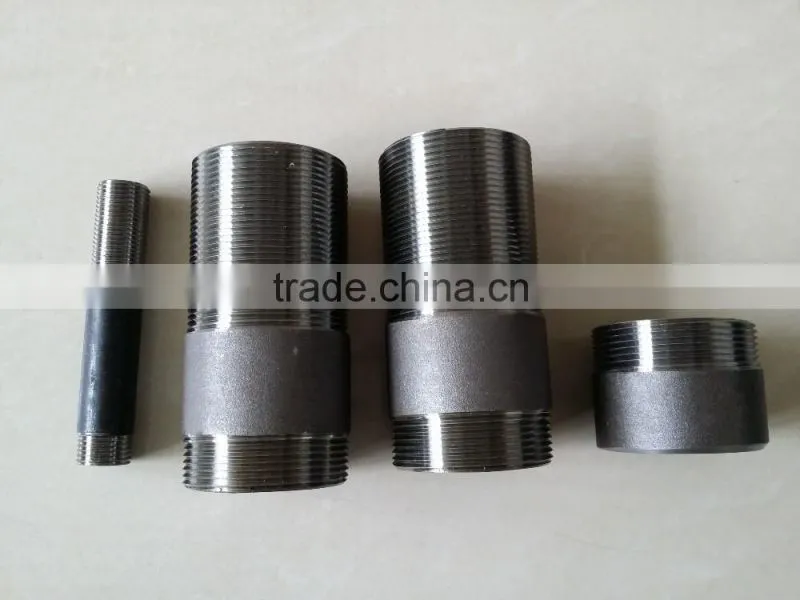 stainless steel both end female thread nipple
