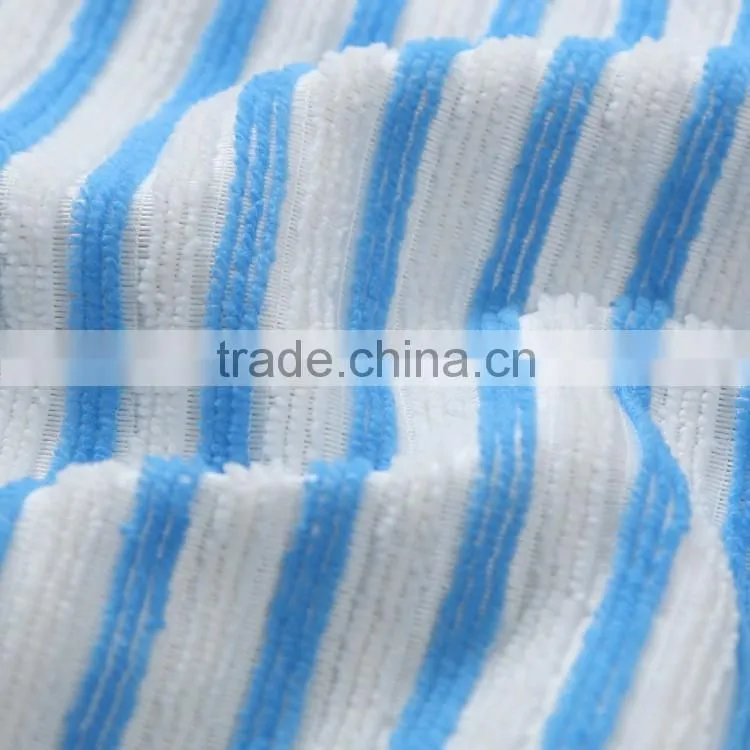 Organic Polyester Dyed Towel Fabric for Hotel Towel