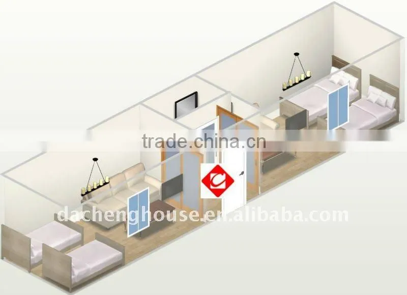20ft B.V.&ISO prefabricated mobile container house