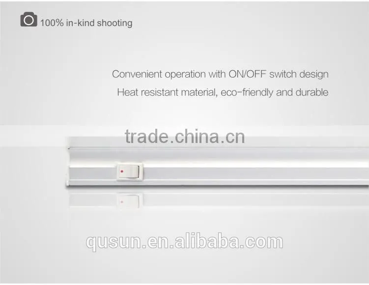 Aluminum integrated Fixture with on/off qwich 14W 1200mm lighting led t5