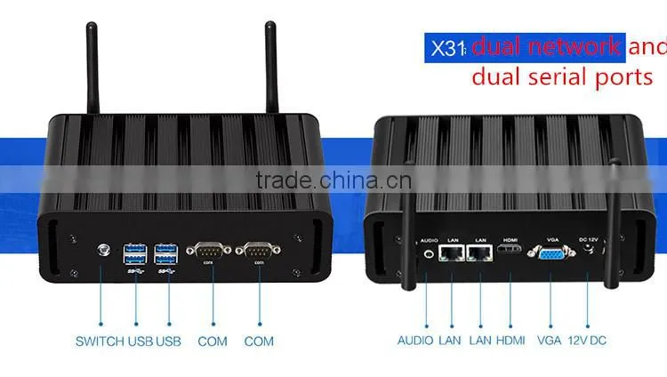 mini pc router N2980 processor 4G RAM and 64SSD