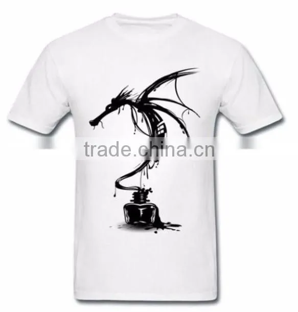 Printing T Shirts Cotton/ Custom Silk Screen Printing T Shirt/ Machine Screen Printing T Shirt