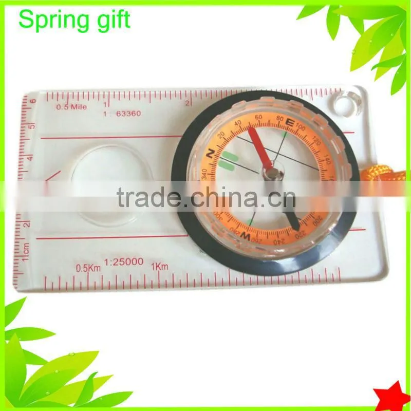 Quality map measure compass with ruler