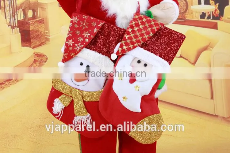 New Design Fuzzy Christmas Decorative Socks