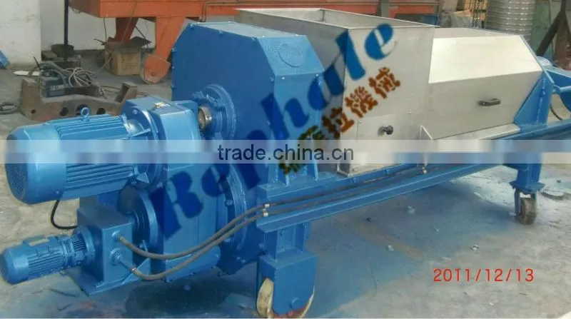 stainles steel double screw fruit juice extracting machine